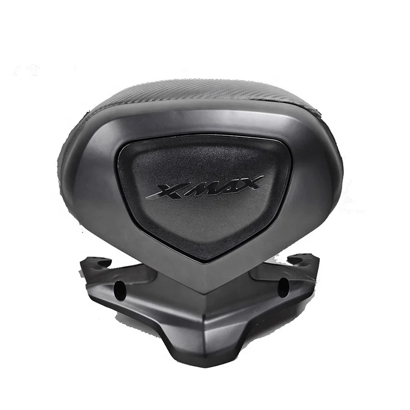 Motorcycle spare parts and accessories Black Cushion Back Pad Leather Seat Backrest XMAX 250 XMAX 300 XMAX 400