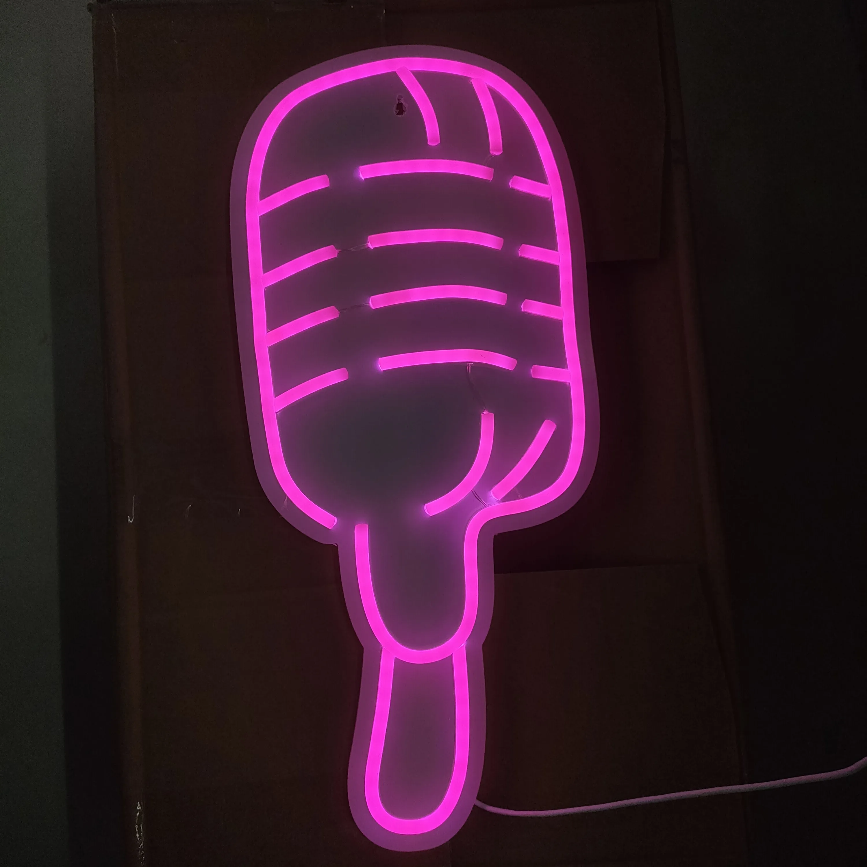 Pink LED Neon Lights for Bedroom USB Neon Sign Lights for Wall Decor Home Bar Hotel Cafe Birthday Party Man Cave