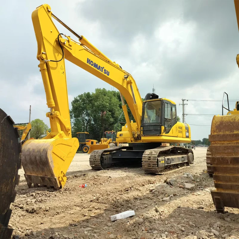 Экскаваторы Komatsu хорошего качества pc300-7 японский бренд подержанный гусеничный экскаватор 30 тонн большая машина по низкой цене для продажи