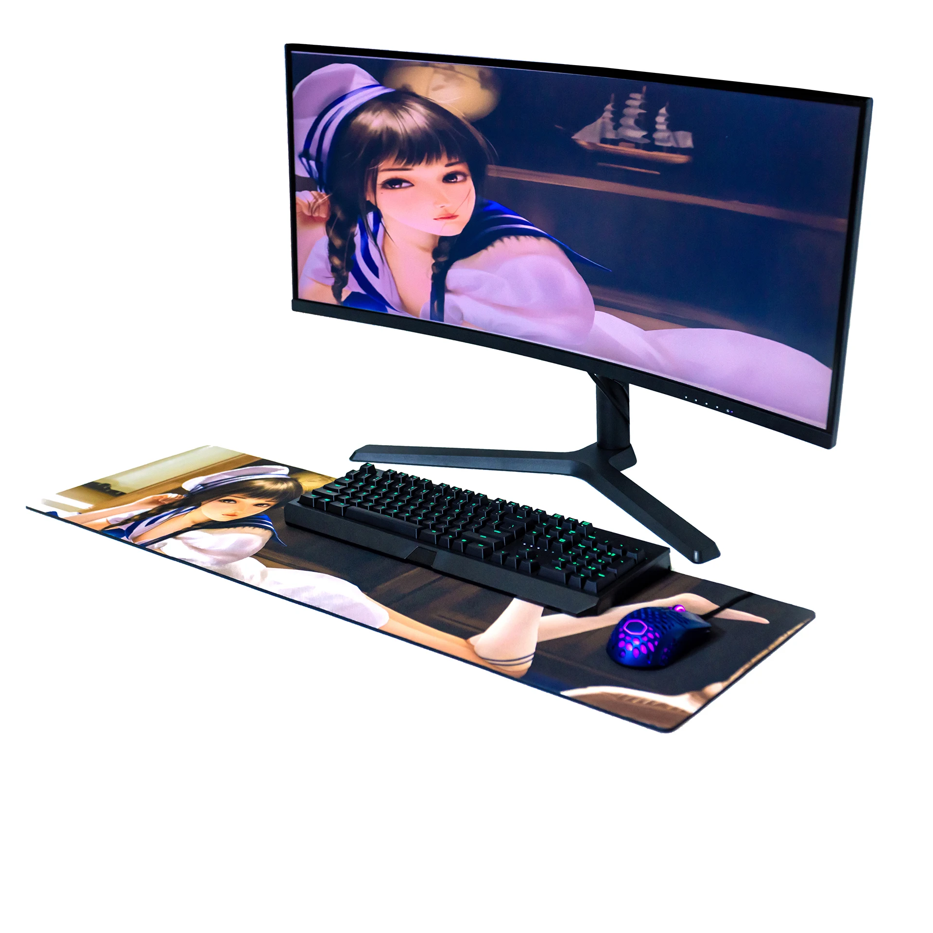 extra large size logo oem odm fabric gift factory digital sublimation printing custom big gaming play mat mouse pads