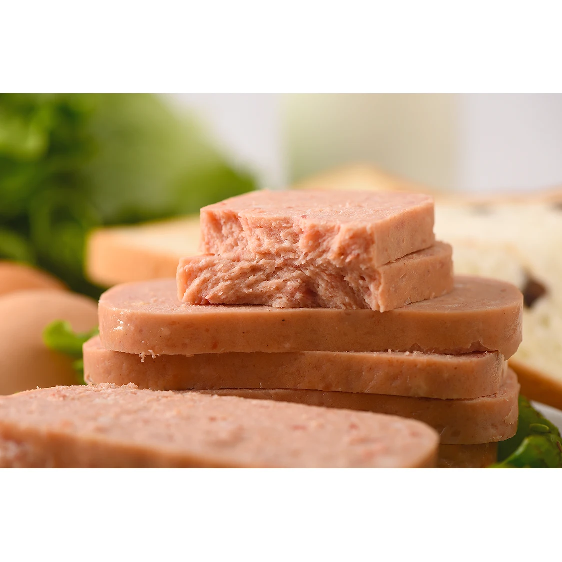 Образец RTS, консервированный обед из свиной ветчины, удобное блюдо для мяса, 200 г