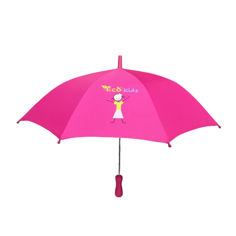 Eco friendly sustainable recycle polyester RPET Small Umbrella For Kids