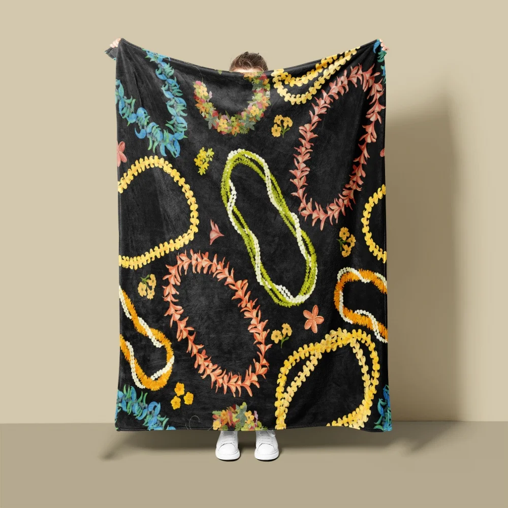 Однослойное плюшевое одеяло 60 Х80 дюймов