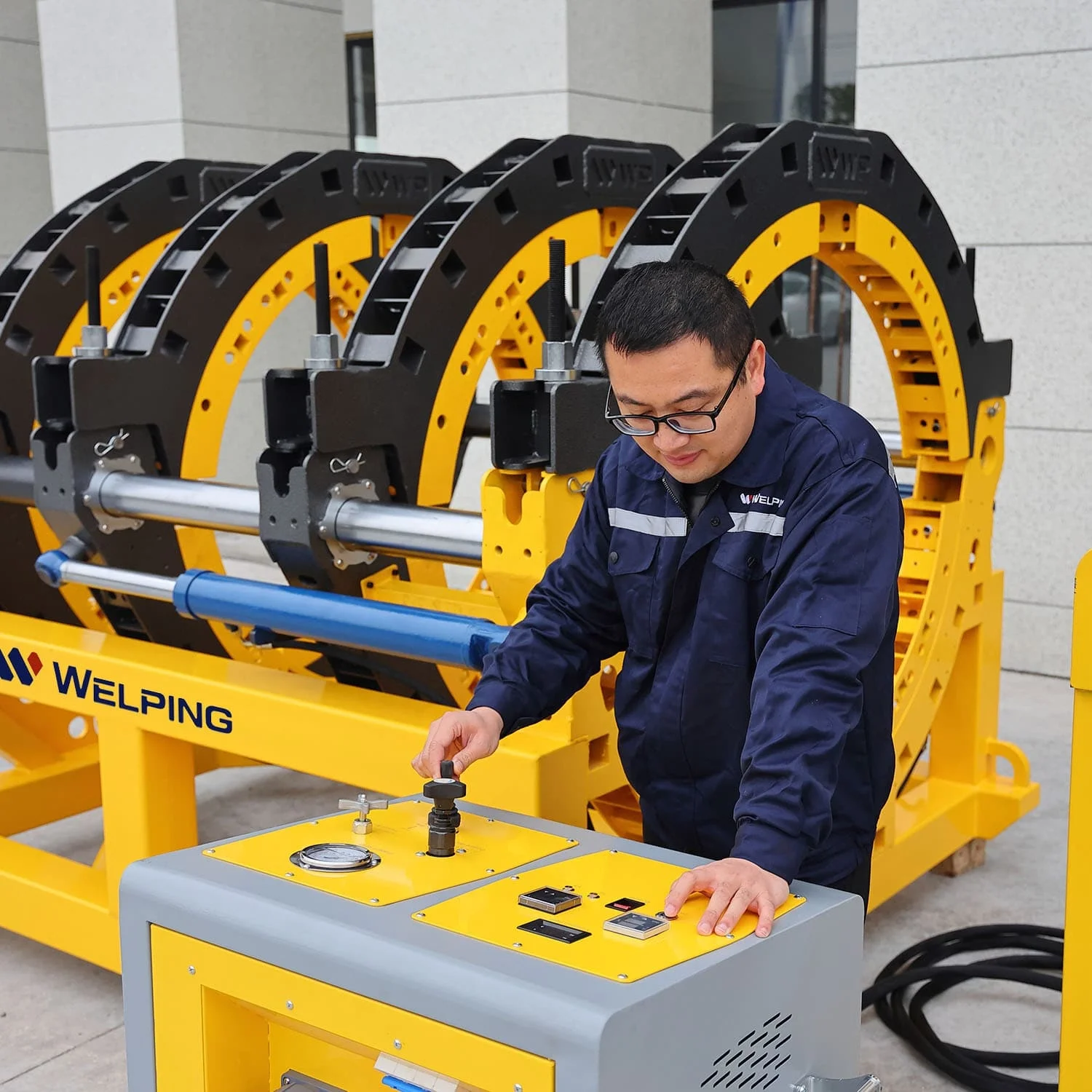 1000mm to 1400mm PPR Hdpe Jointing Machine
