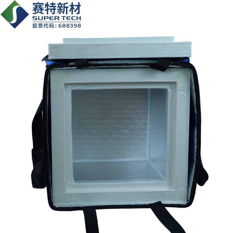 Portable Vacuum Insulated Cold Cooler Chain Box for Vaccine and Blood Storage for Beach Food delivery Use