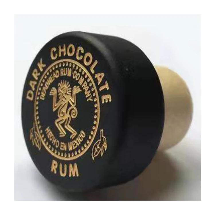 Customized supplier Bulk cork champagne stoppers wood cork bottle wine spirits cork cap stopper