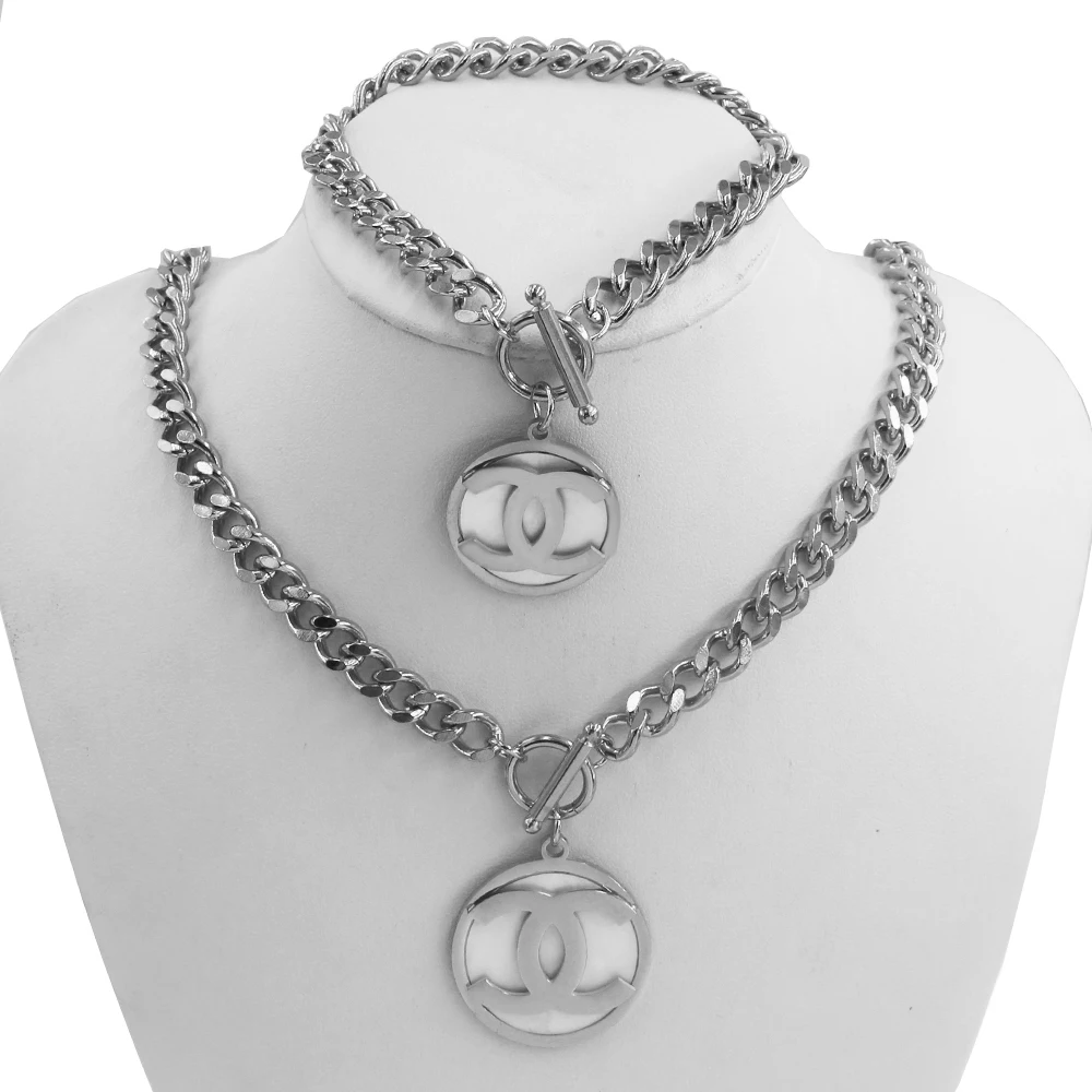 Hottest Jewellery Factory Bulk Sale Necklace Bracelet Earring Set Cubic Zirconia Jewelry