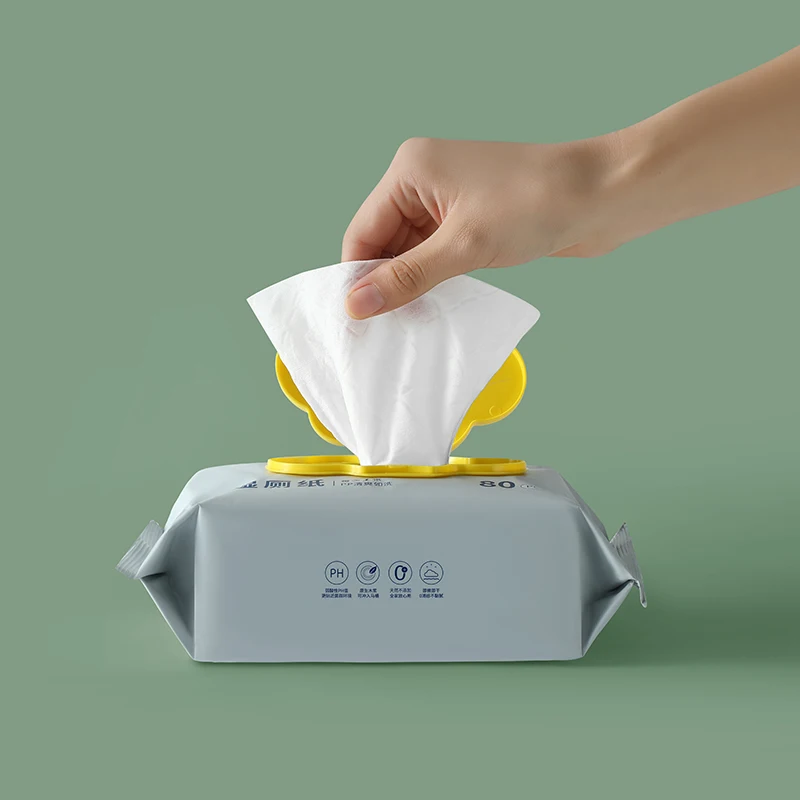 Pure water wet toilet paper composition is safe Durable Using Cheap Price Multifunctional No Scraps Moist Tissues For The Toilet