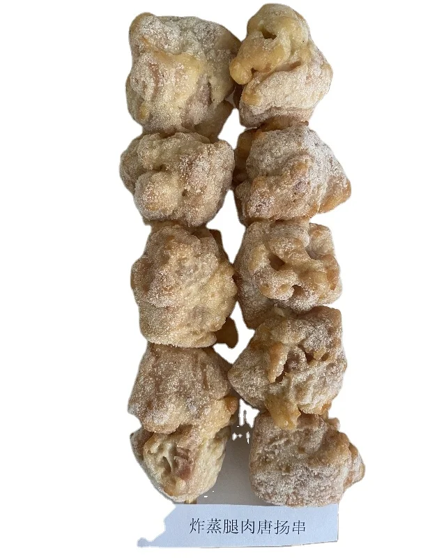 Japanese food Karaage frozen fried chicken skewer