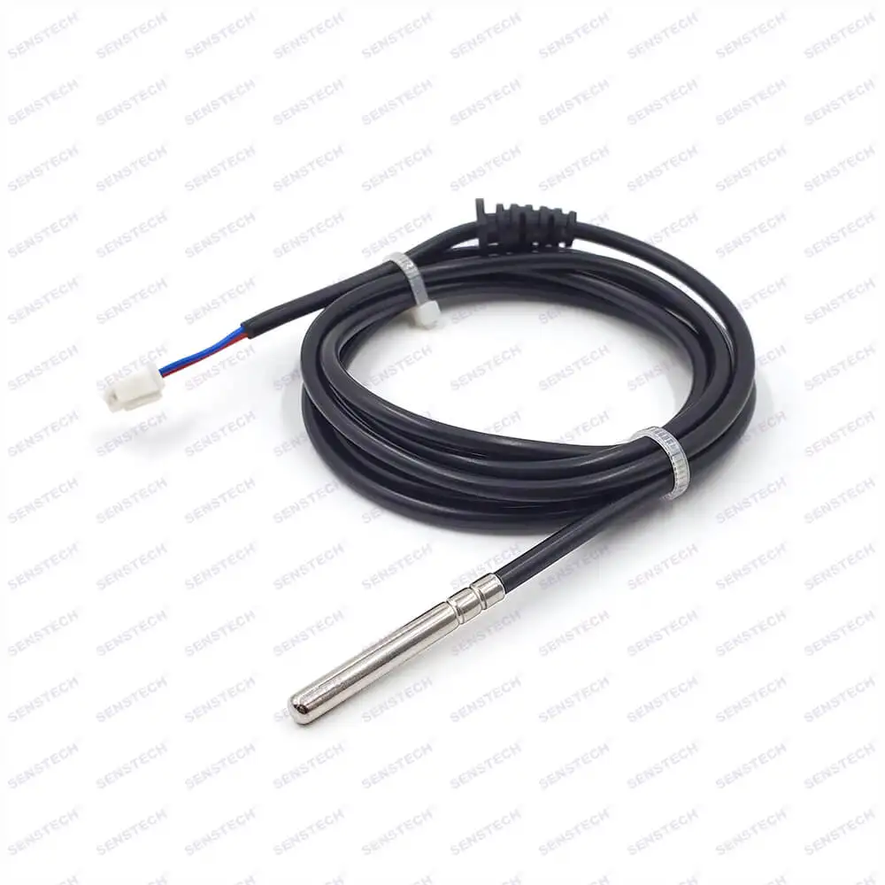 Customized Silicon PTC Thermistor Probe KTY-84 Temperature Sensor Stainless Steel Housing Waterproof