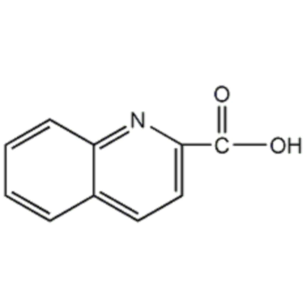 Factory Wholesale White Crystalline Powder Quinoline-2-carboxylic Acid Cas 93-10-7