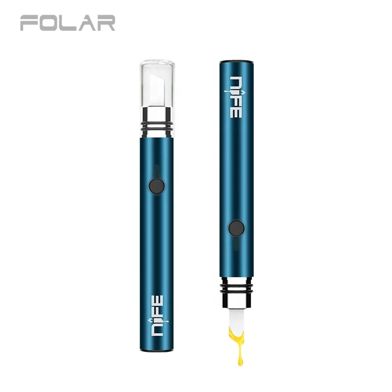 Custom logo Smoking Dab Tool ceramic heating Dabber Tool melt hot knife Wax Dab tool for dab rigs