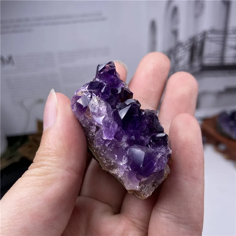 
wholesale quality crystals raw stones amethyst crystal cluster 