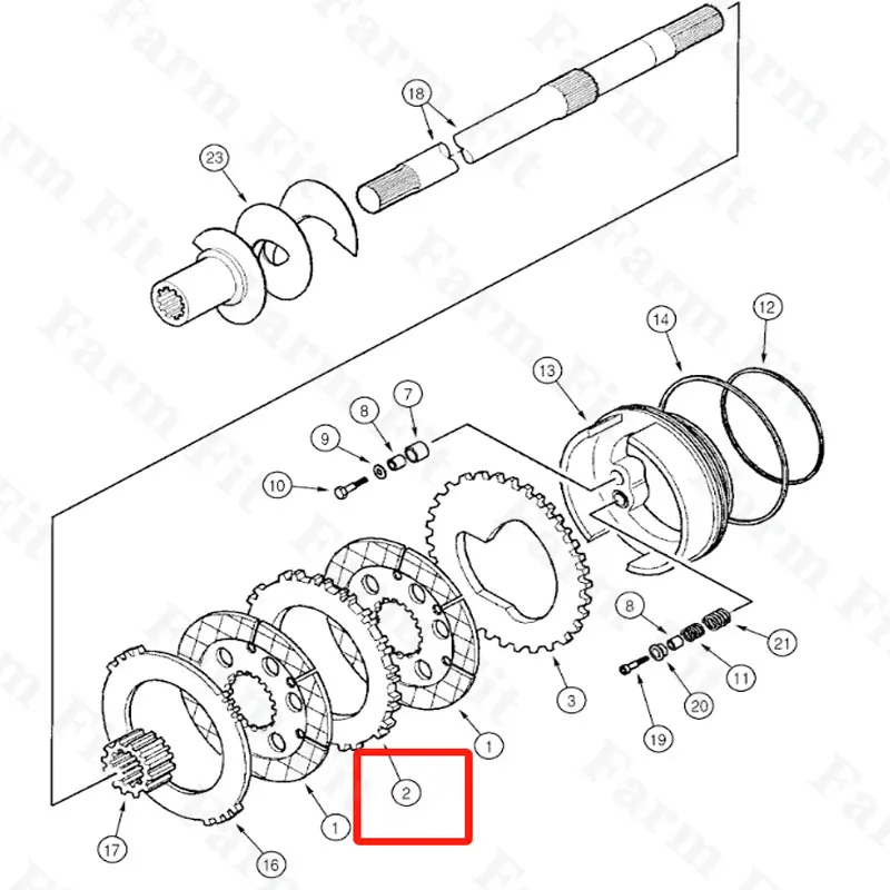 Китайские фабрики 237022A1 подходит для новой Голландии U80B U80 LV80 большой пластины