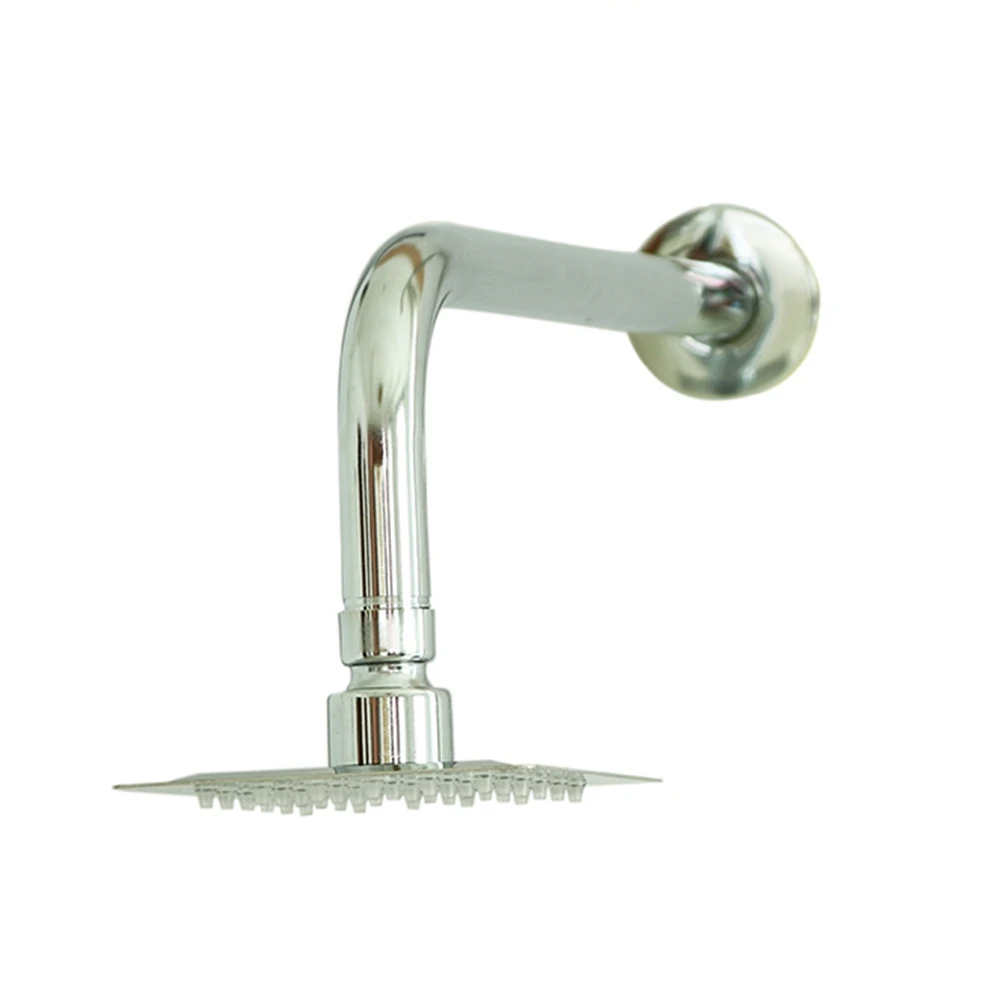 
Stainless Steel Wall Mounted Shower Arm Factory Wholesale Chromed Copper Shower Pipe For Top Shower 