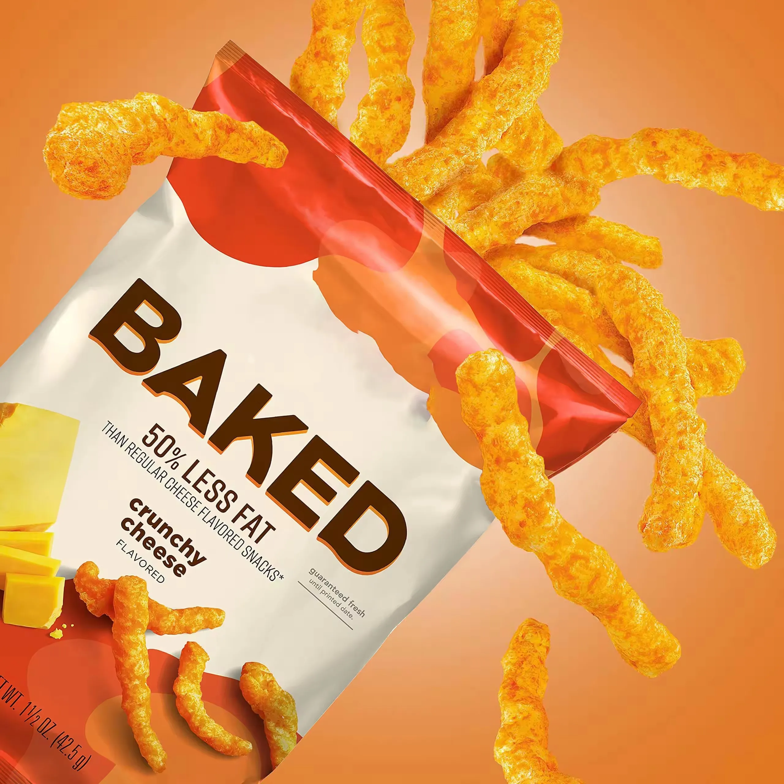 OEM Waterproof Pillow Plastic Bag for Packing Potato Chips