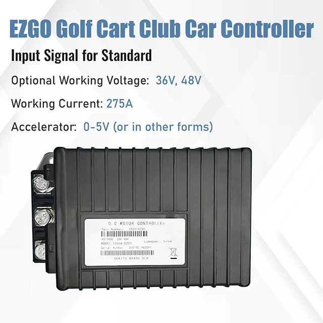 1266A-5201 48V Replace 1510A-5251 Curtis Controller 275A Golf Cart Motor Controller 1510A-5252 1510A-5250