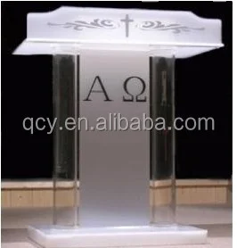 Акриловые кафедры на заказ, пластиковый подиум для церкви