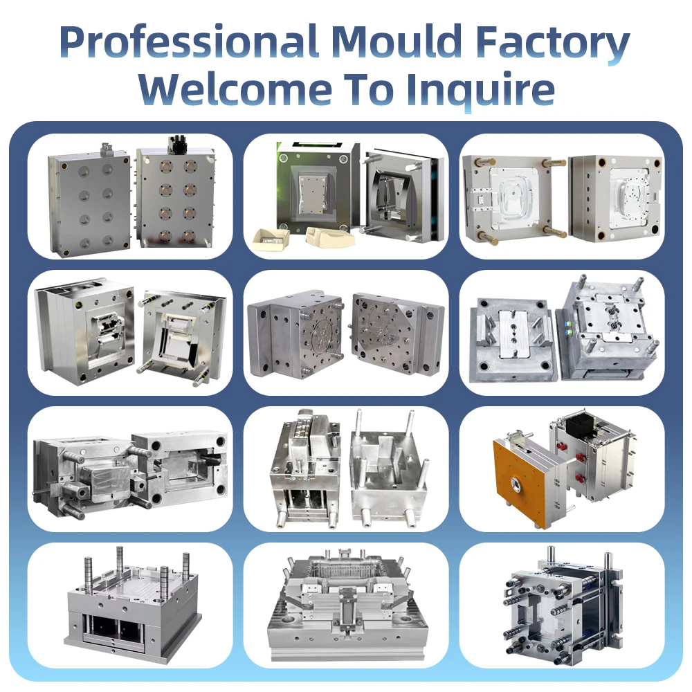 Plastic Molded Molds Factory Precision Injection Mold Maker Long Life Production Plastic Mould