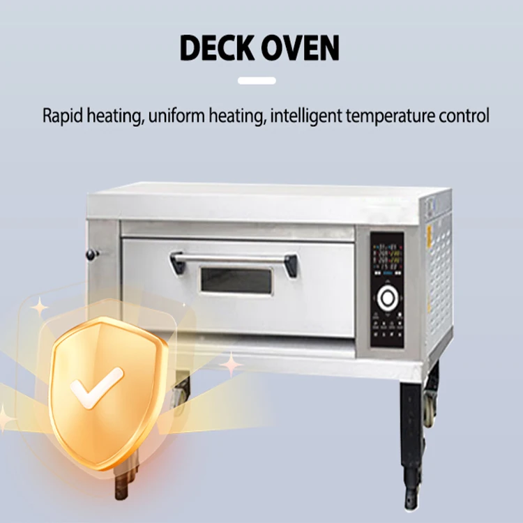 Commercial Baking Equipment Gas Oven Kitchen Cake Bread Pizza Bakery Machine Electric Deck Oven