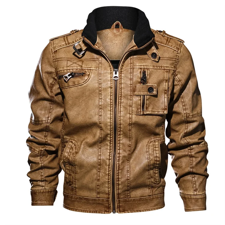 Limited Time Discount Leather Jackets Mens Superior Pu Leather Luxury Motorcycle Jackets For Mens