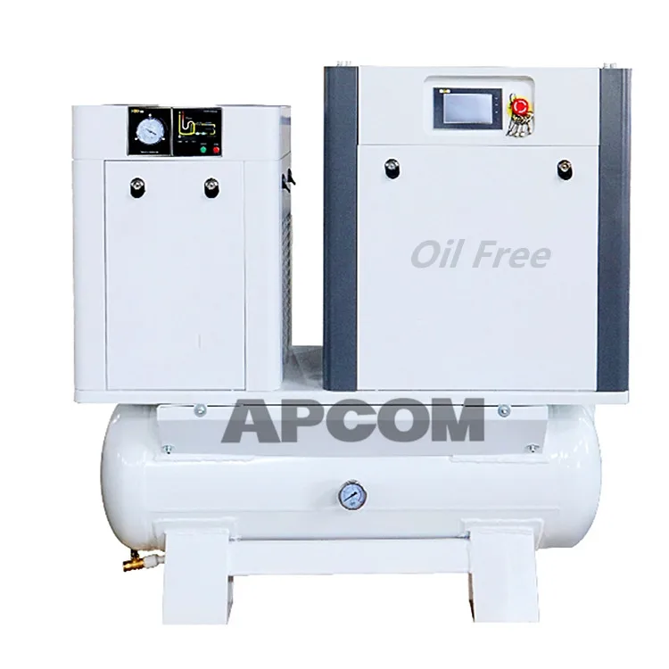  Комбинированный воздушный компрессор с водной смазкой APCOM 20 7 5 11 15 кВт немецкой сертификацией на