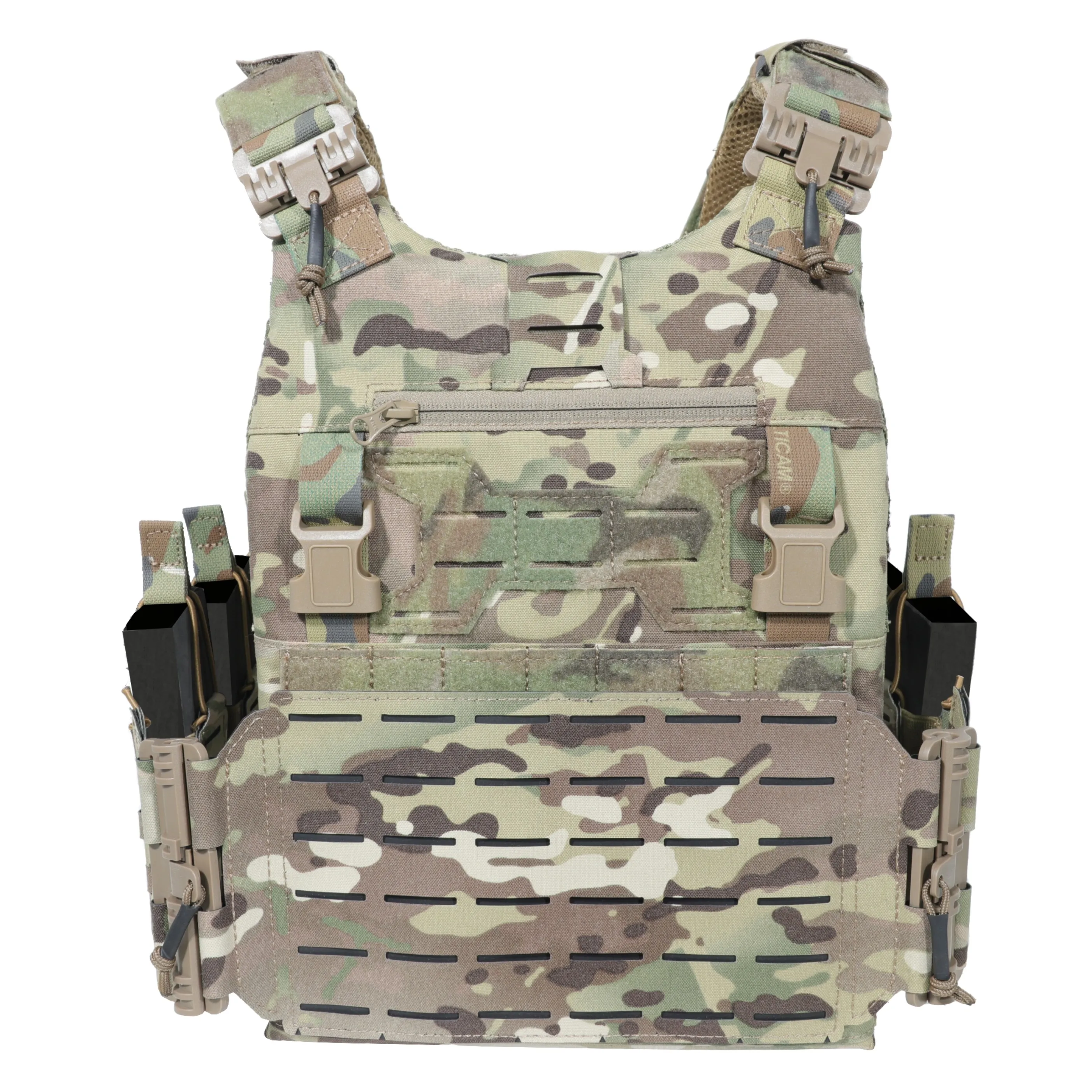 SPARK TAC Quick  Release Tactical Vest  Laser Cut Plate Carrier OEM Unisex Camouflage Combat Armor Military Equipment 8272A4