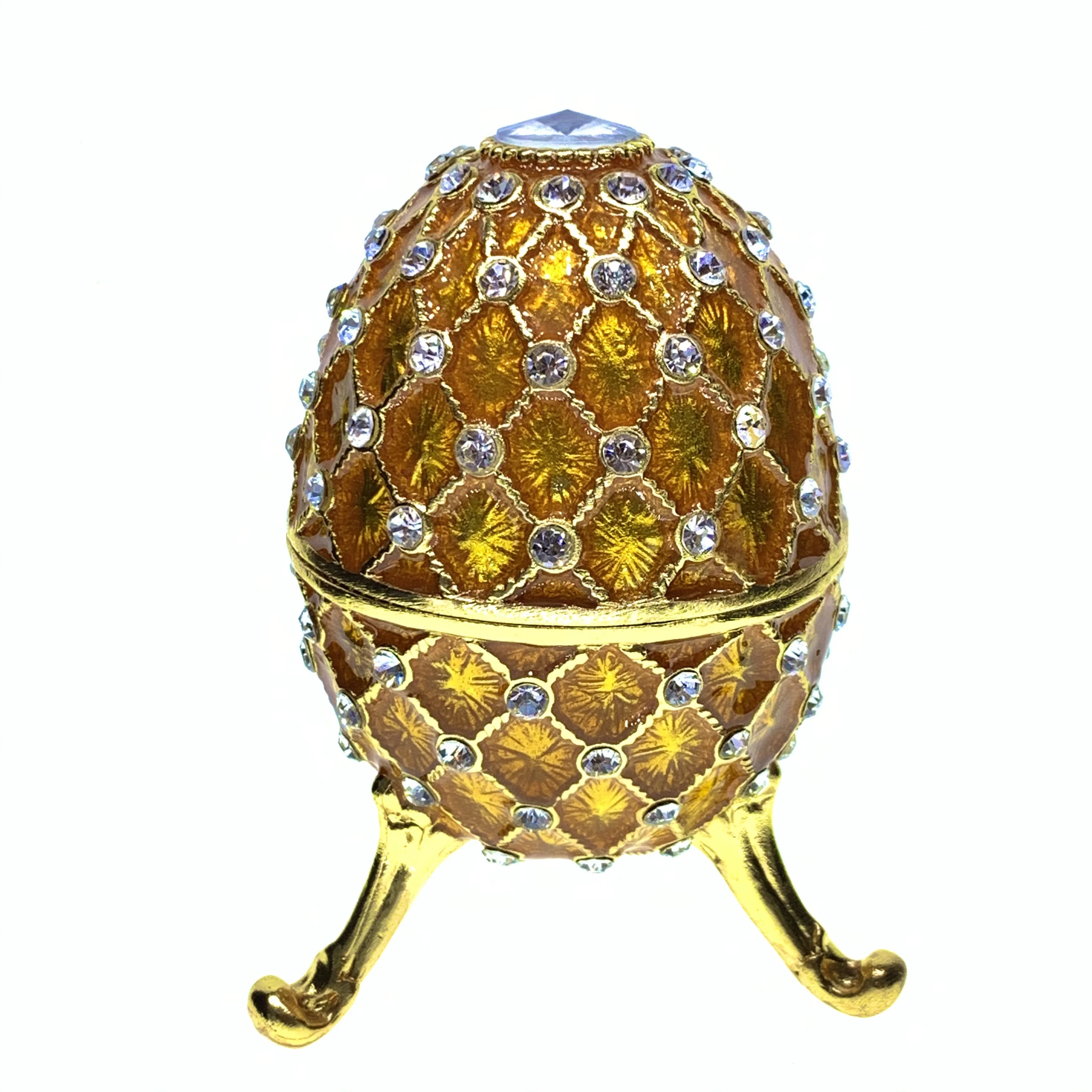 QIFU High quality metal elegant gift faberge egg