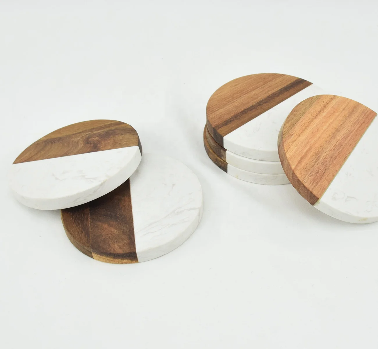 Wood Trivet Coaster Coasters Table Mat Drying Mats Pot Dining Plate Wooden Pad Dinner The Cup Hot Set Pan Trivets Pads