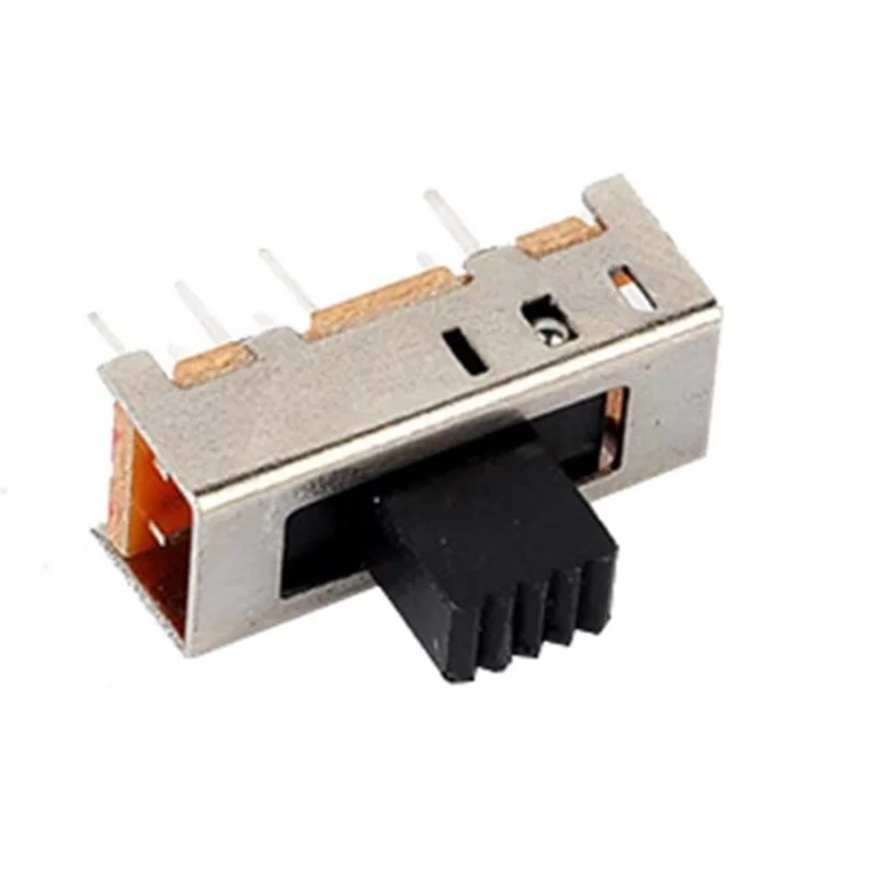 Wholesale Dpdt 2P2t 6 Pin Vertical Dip Ss23d32 Spdt 2Pos Top R/A T/H Slide Switch Cap