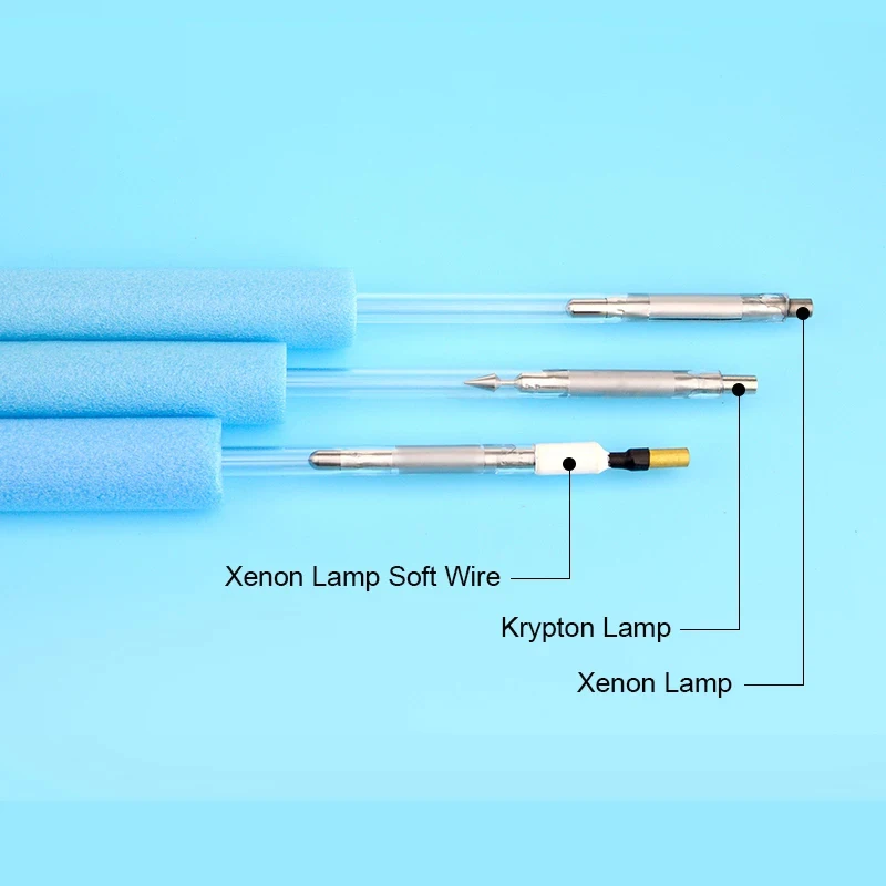 Laser Xenon Lamp X8 Series Short Arc Lamp Q-switch Nd Flash Pulsed Light For YAG Fiber Welding Cutting