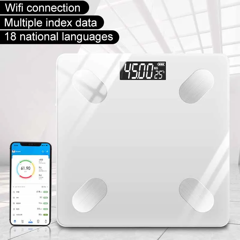 Small MOQ Wholesale 180KG Body Scale Digital Smart Body Fat Weight Scale