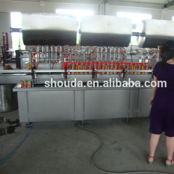 automatic grease bottling production line