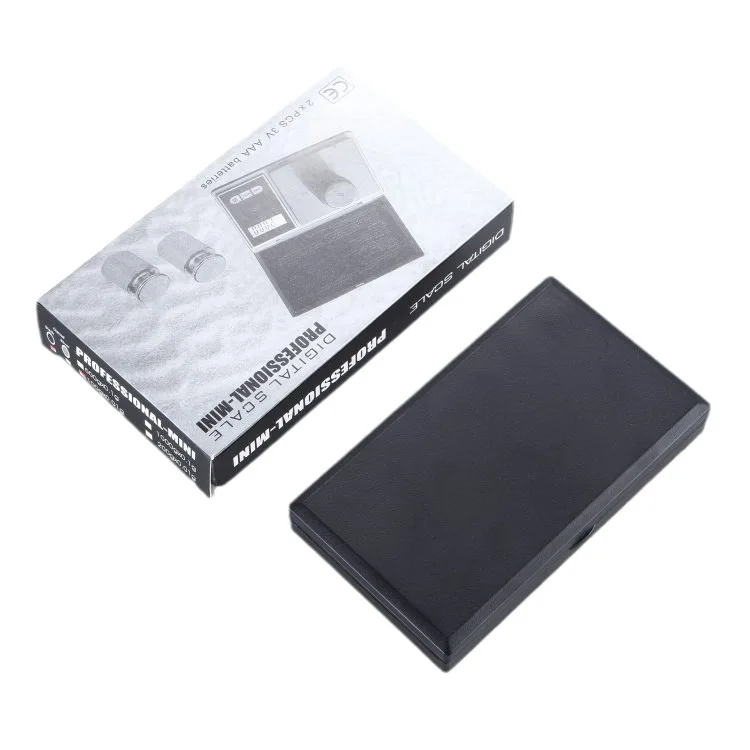 Digital Scale Portable Electronic Weighting Precision with Backlight LCD Display, Tare and PCS Features, 200g/ 0.01g