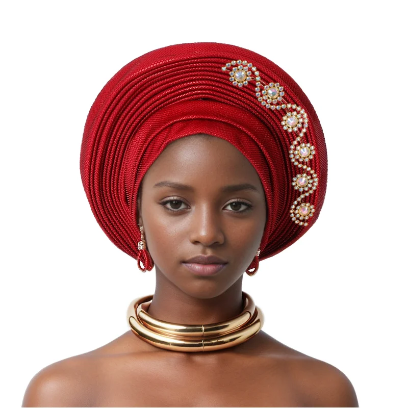 Custom Logo Hair Accessories Fashion Braid Headscarf Bandana Bohemia Turban Hats