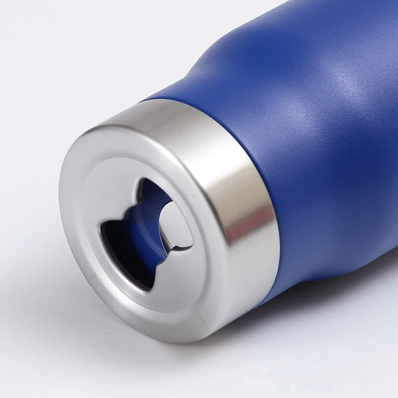 Wholesale Beer Can Sleeve holder 4 in 1 Drink Stainless Steel Metal Can cooler with opener