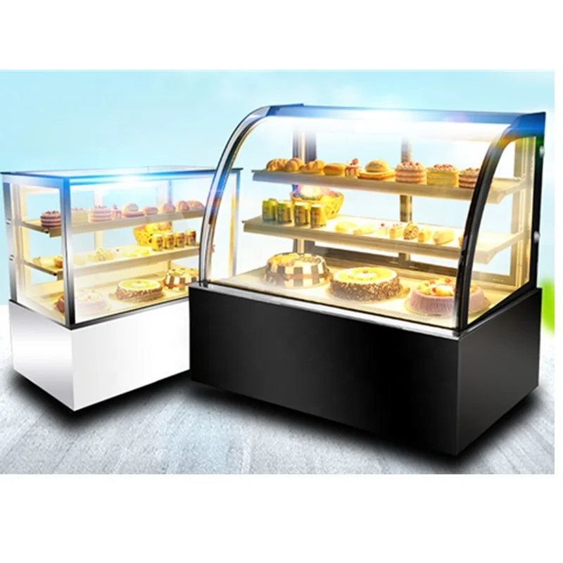 Cake display refrigerator small sushi cooler cabinet bakery fridge mini pastry chillers
