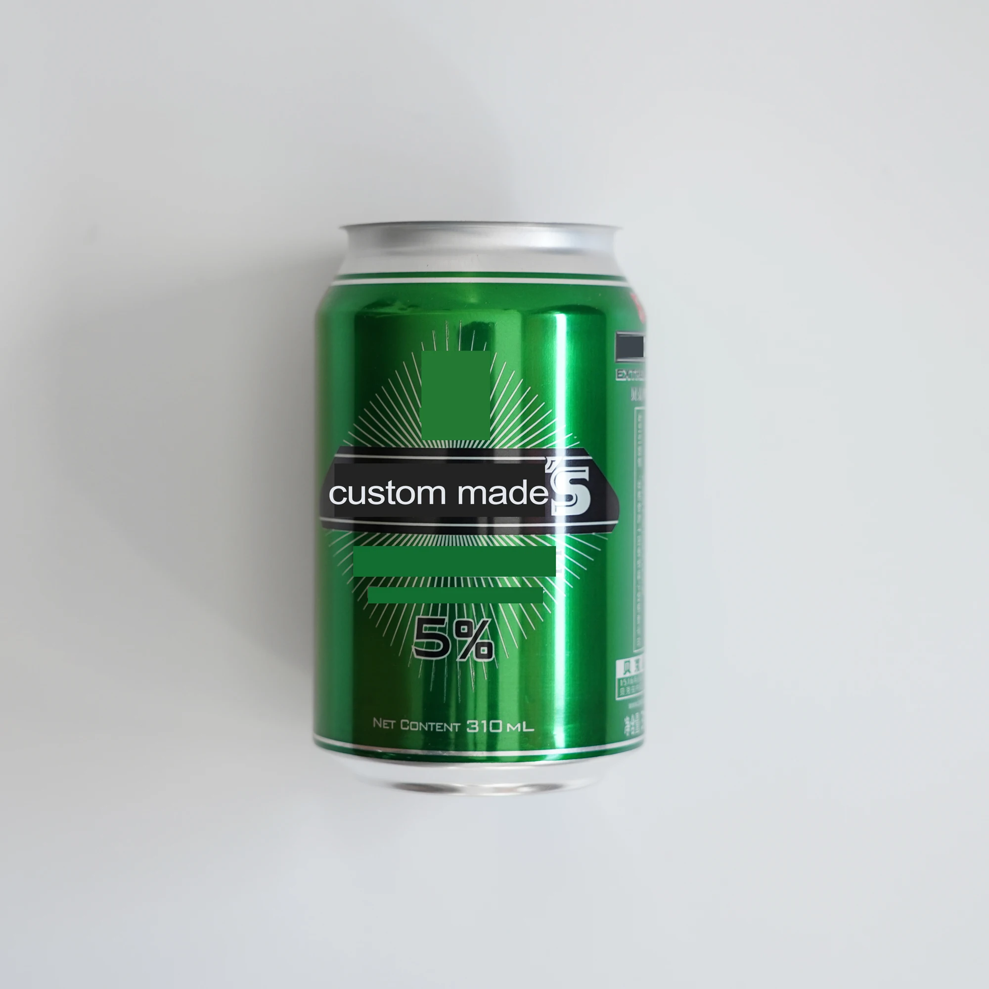 Aluminium Cans 250ml 330ml 500ml Color Customized Drink Juice Aluminum Beverage Beer Can