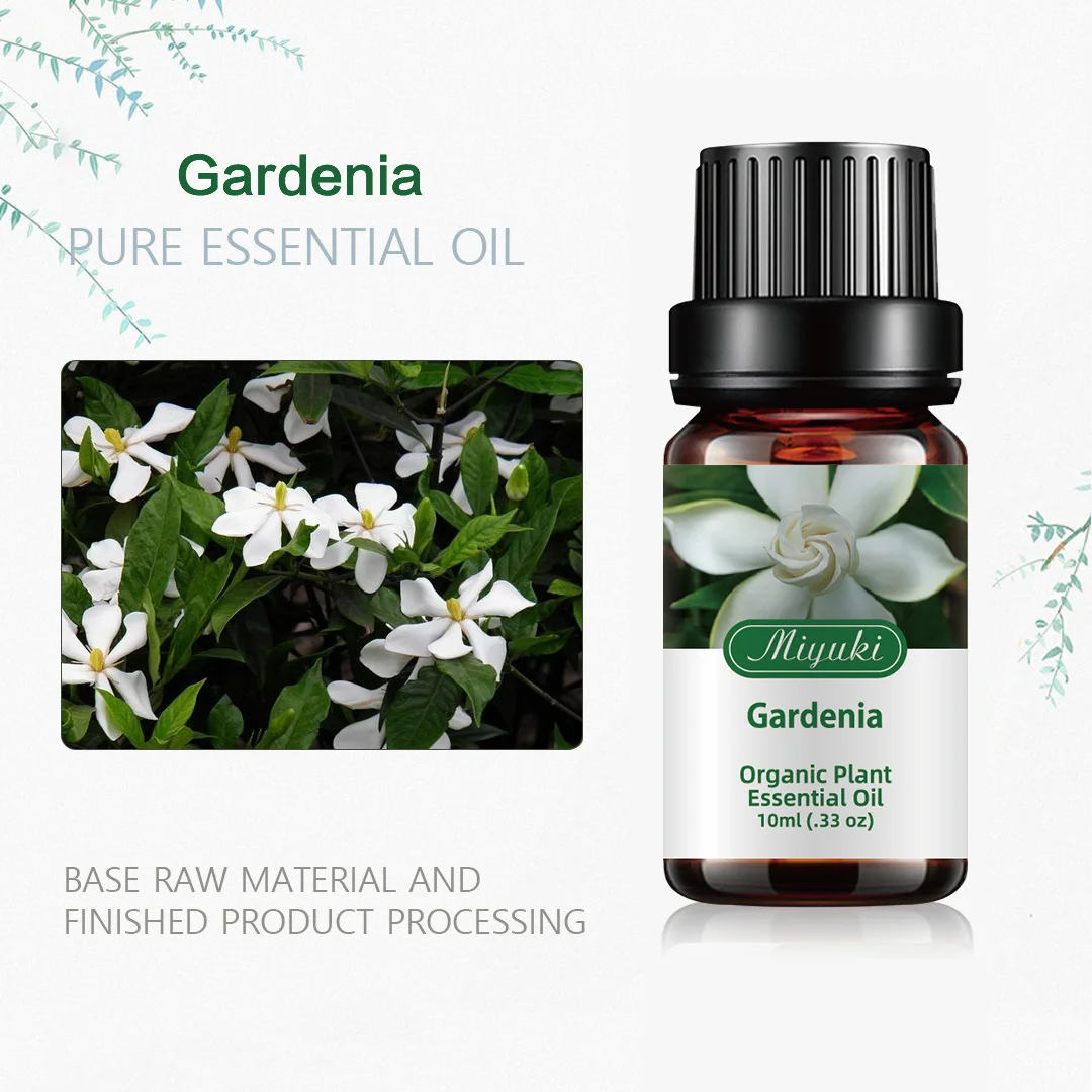 Manufacturer White Gardenia Flower Absolute Bulk Fragrance Oil 100% Natural Gardenia Pure Essential Oil Diffuser