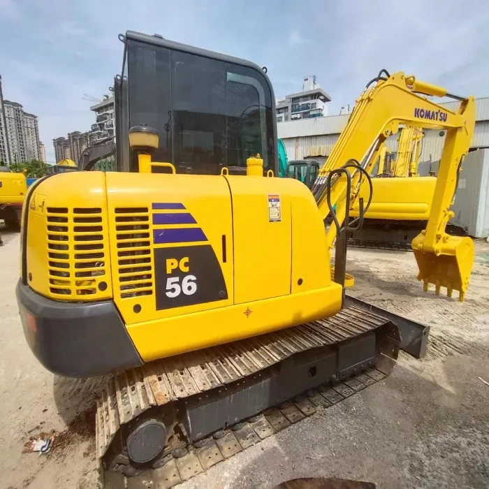 USED Komatsu PC56 Original Japan Crawler Excavator From Super Chinese Honest Supplier for Sale PC55 PC60 PC70 mini digger