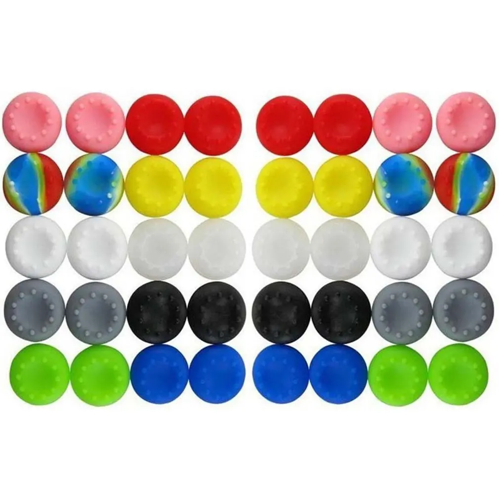Silicone Thumb Stick Grip Cap Gamepad Joystick Cover Case For Sony Playstation 3/4 PS3 PS4 Slim Pro DS4 Xbox One 360 Controller