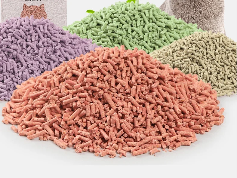  2021 Natural Plant 3.0MM Good Clumping Cat Litter Wholesale