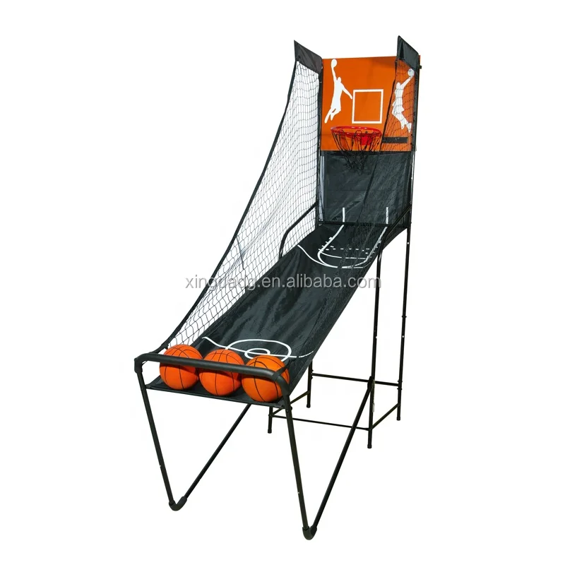 
single-shoot basketball arcade game system 