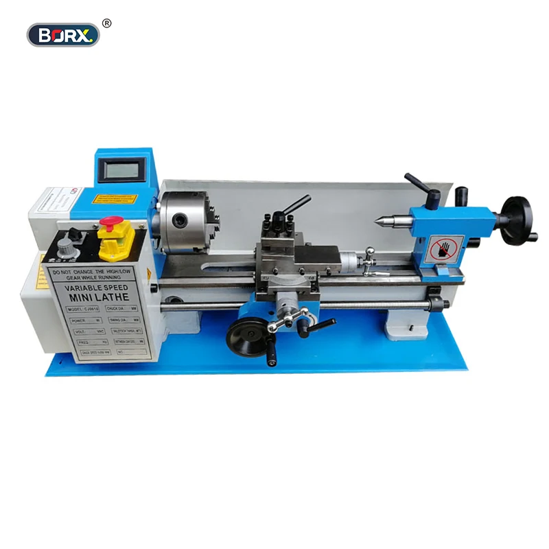 High Precision 210 Metal Processing Small Lathe Household Desktop Micro Multifunctional DIY Desktop Lathe