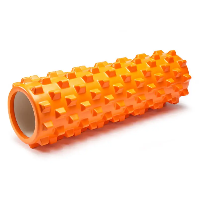 Dropshipping Custom Personalised Rodillo De Espuma Gym Cork Fitness Massage Yoga Wheel Roller Column Eva Paint Foam Roller