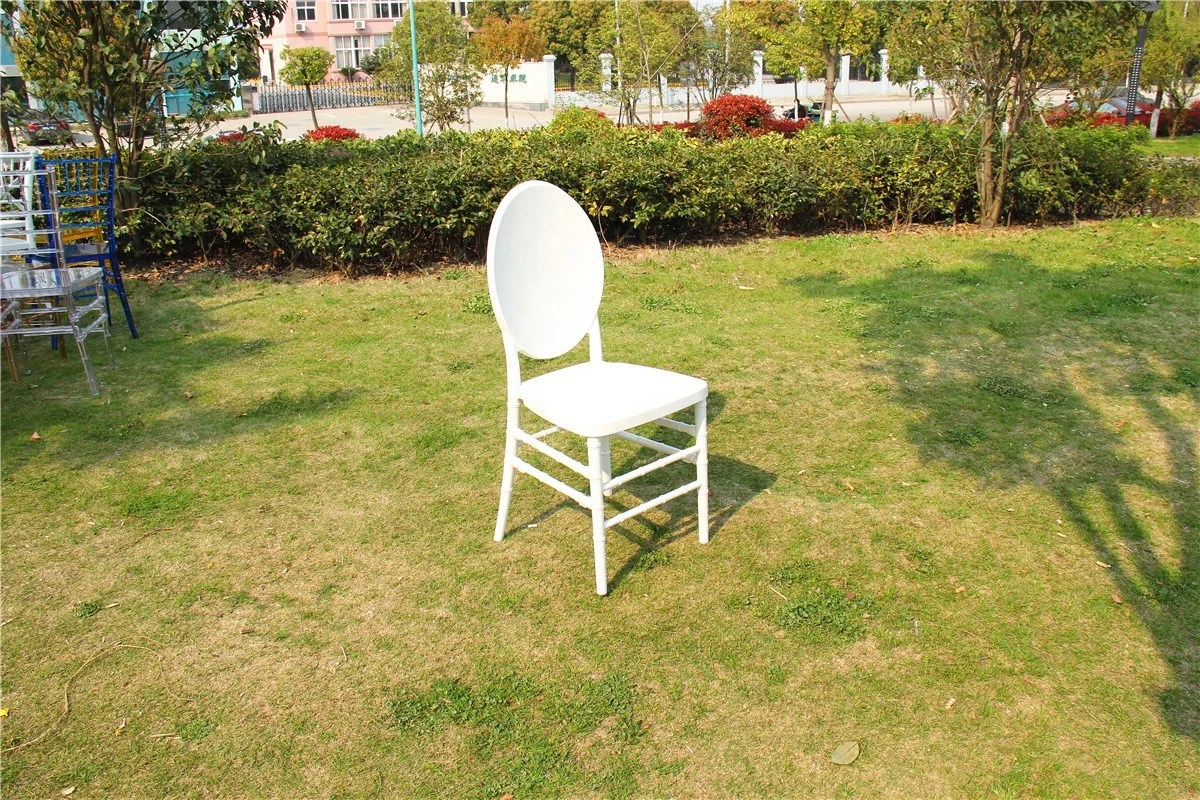 Wholesale Hot Sell  Resin Restaurant Hotel Wedding Event White Resin Tiffany Chivari Chiavari Dining Chairs For Party