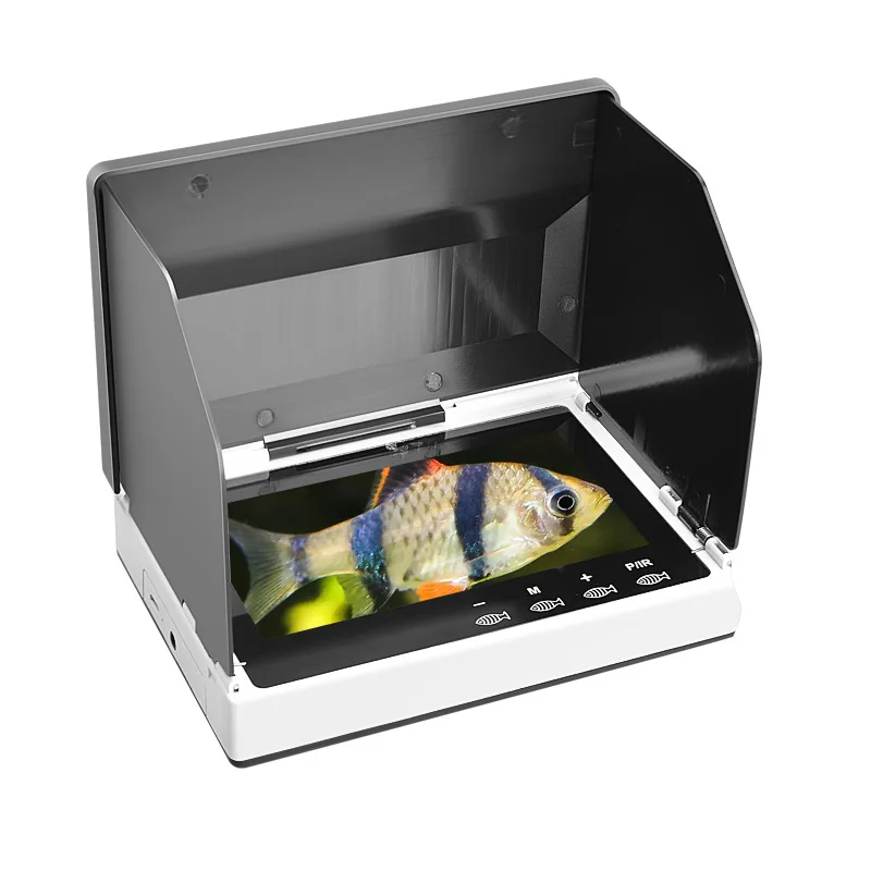 20M Fishing Camera Touch Screen IP68 Waterproof Monitor 1800TVL Portable 5inch Night Vision Underwater Ice Fishing Video Camera