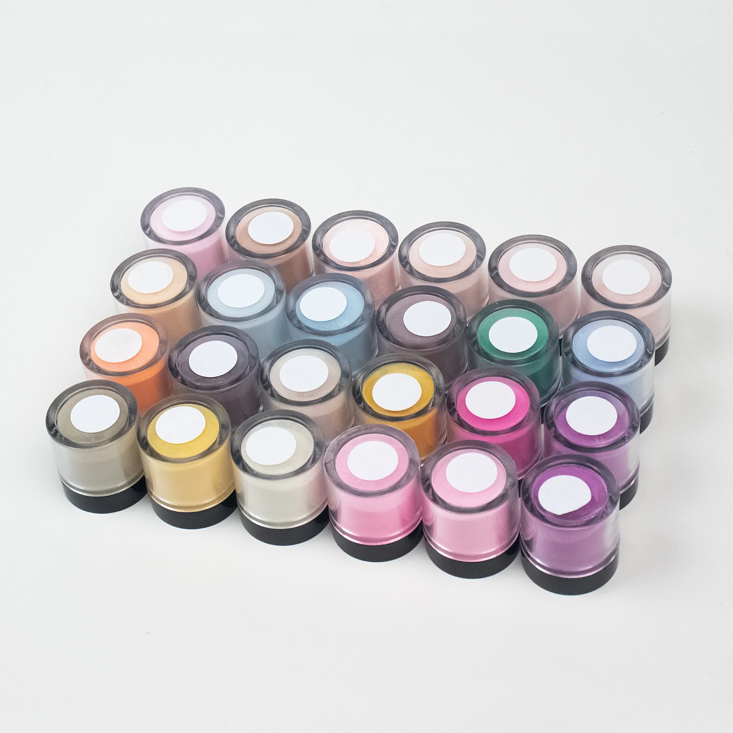 High Quality Private Label 24 colors  Nude Pink Crystal Clear Acrylic Nail Powder set