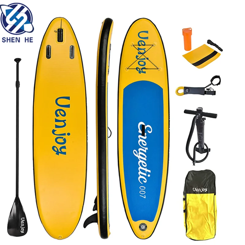 Drop Stitch Pvc Wholesale All Round Inflatable Surfboard Sup Inflatable Board Water Sport Equipment