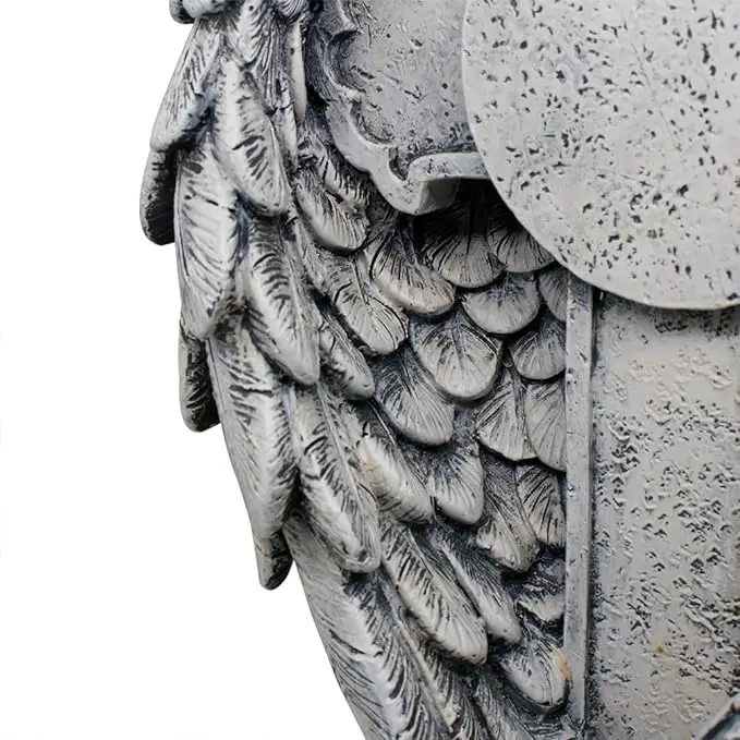 garden ornaments crafts Personalized Angel Cross Engraved Pet Memorial Stone